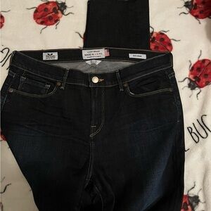 Lucky Brand Men Dark Wash Straight Leg Jeans